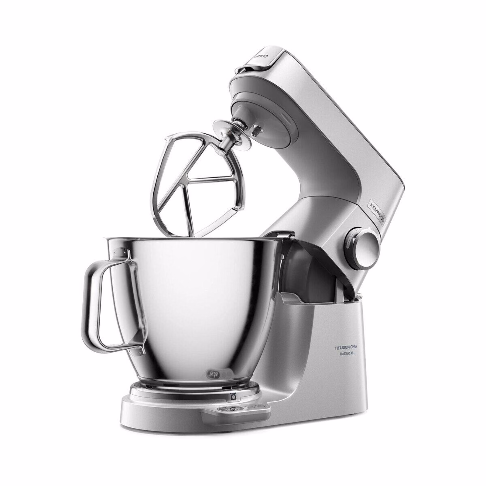 Kenwood Titanium Chef Baker Küchenmaschine, silber