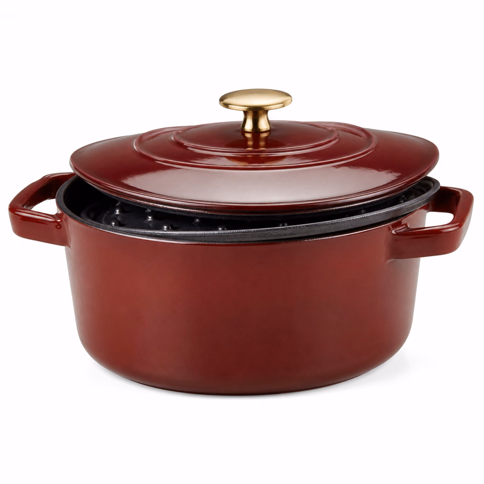 Staub Cocotte rund 24 cm mit Tropfnoppen im Deckel