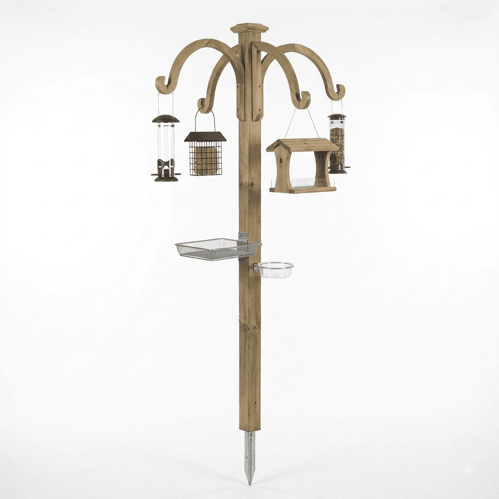 Hainholt Vogelfutterstation aus Holz